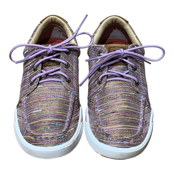 Women’s Twisted X Lilac Kicks Sneakers Sz 7 - Picture 3 of 8